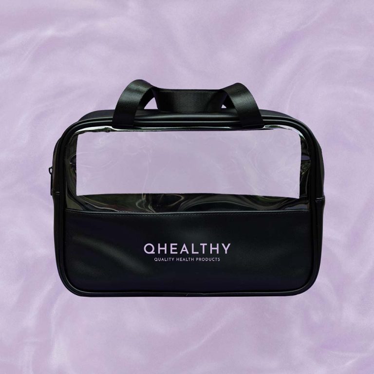 Qhealthy Beauty Bag - Lila